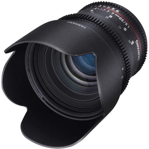 Samyang 50mm T1.5 UMC II Pentax K Full Frame VDSLR/Cine Lens