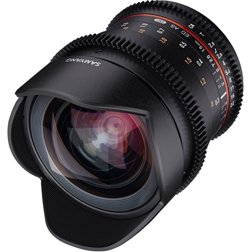 Samyang 16mm T2.6 UMC II Canon M Full Frame VDSLR/Cine Lens