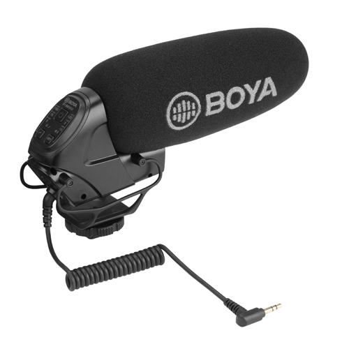 BOYA BY-BM3032 Super Cardioid On-Camera Shotgun Microphone