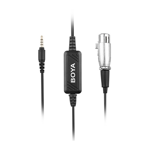 BOYA BY-BCA6 XLR to TRRS Adapter Microphone Cable