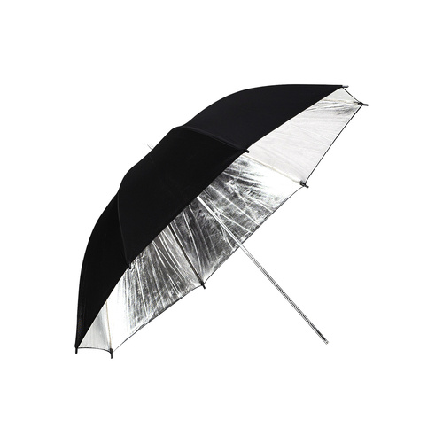 Phottix Essentials Reflective Studio Umbrella, Silver & Black - 84cm