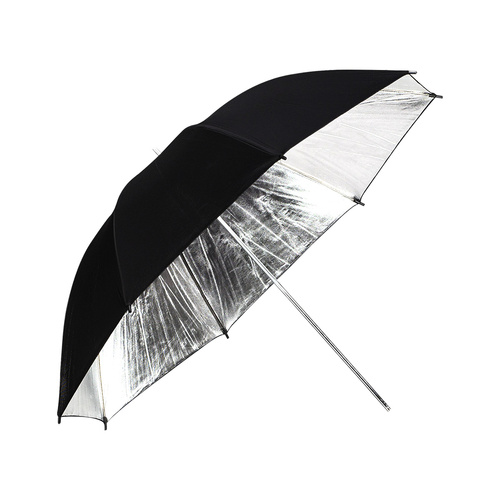 Phottix Essentials Reflective Studio Umbrella, Silver & Black - 101cm