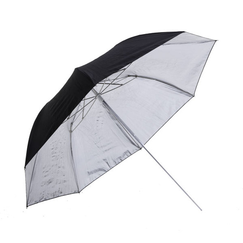 Phottix Double-Small Folding Reflective Umbrella, Silver & Black - 91cm