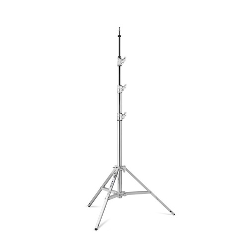 Avenger Baby Stand 30, Steel Triple Riser, Silver - 3m