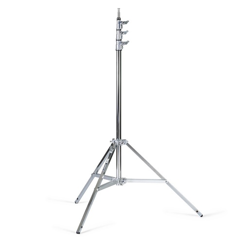 Avenger Baby Stand 40, Steel Triple Riser, Silver - 4m