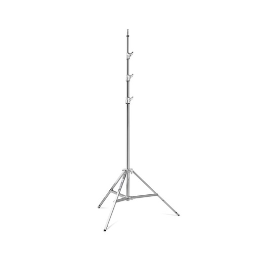 Avenger Baby Stand 45, Steel Triple Riser, Silver - 4.5m