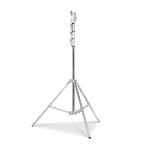Avenger Combo Stand 45, Steel Triple Riser, Silver - 4.5m