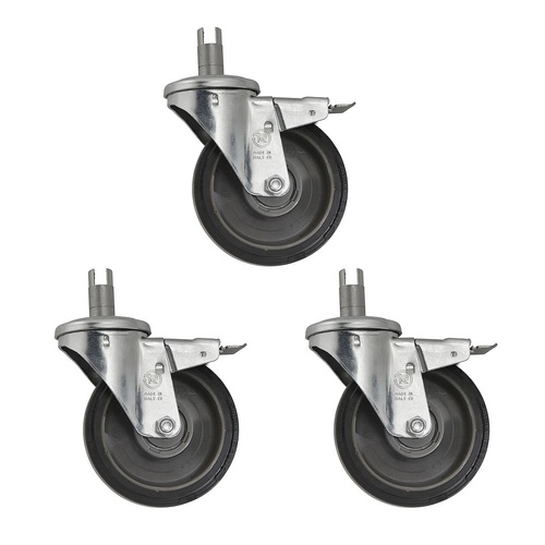 Avenger Hard Wheels, Set of 3 for Strato Safe Crank-Up Stands 