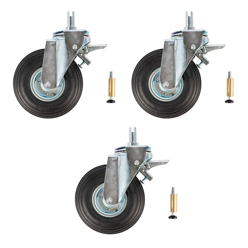 Avenger Rubber Filled Wheels, Set of 3 for Strato Safe Stands