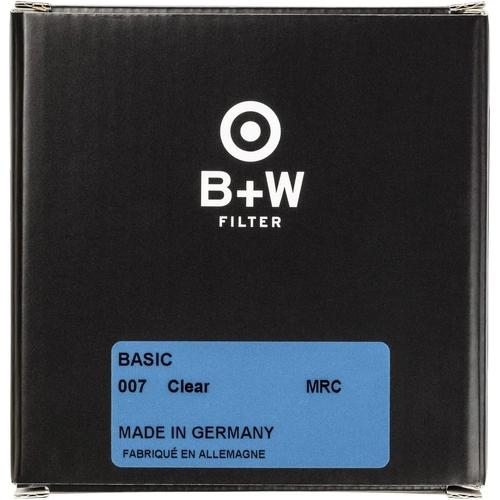 B+W Basic 007 Clear MRC Filters