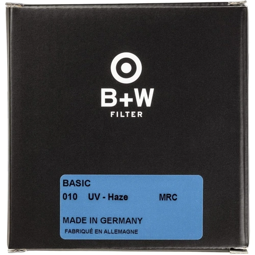 B+W Basic 010 UV Haze MRC Filters