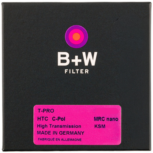 B+W T-Pro High Transmission Kasemann C-Pol MRC Nano Filters