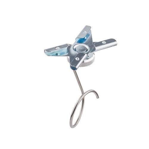 Avenger Drop Ceiling Scissor Clip with Cable Support - Silver
