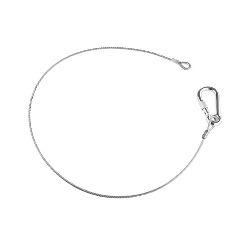 Avenger Safety Cable, 100cm Rigging with Screw Lock, 4mm