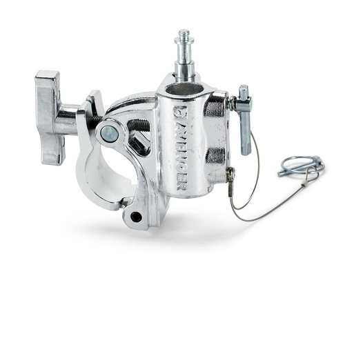 Avenger Barrel Clamp with T-Knob, Silver - 42-52mm Ø