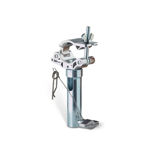 Avenger Eye Coupler Clamp LP with Junior Receiver, Silver - 48-52mm Ø