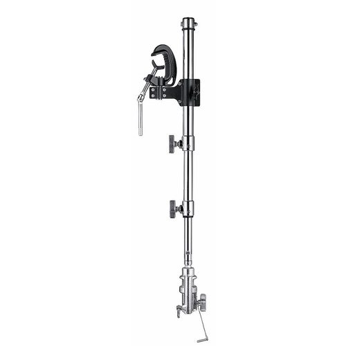 Avenger Telescopic Hanger with Universal Head, Silver - 76-161cm