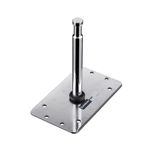 Avenger Baby Wall Plate with 16mm Fixed Spigot 15cm - Silver