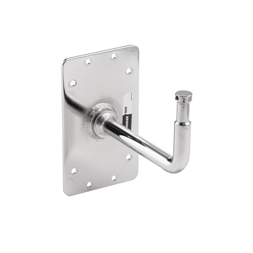 Avenger Baby Wall Plate with 90° 16mm Fixed Spigot - Silver