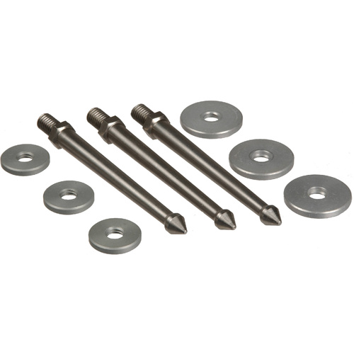 Gitzo Long Tripod Spikes, Stainless Steel, Set of 3