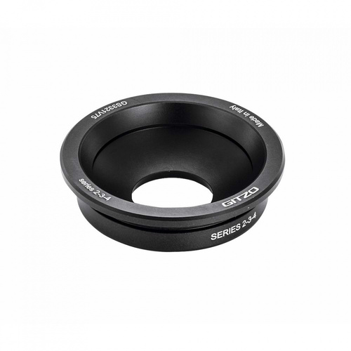Gitzo Systematic 75mm Half Bowl Video Adapter, Series 2, 3 & 4