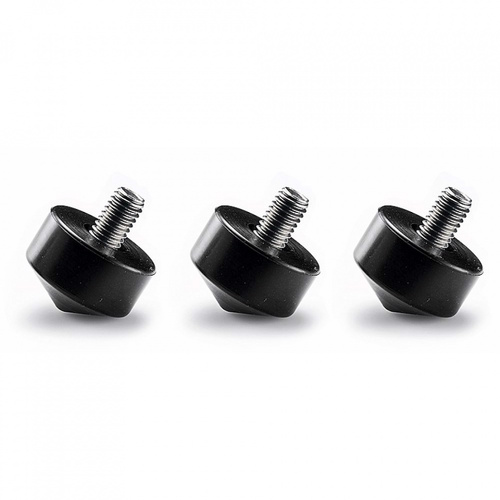 Gitzo Interchangeable Rubber Foot, 33mm, Set of 3
