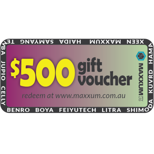 $500 Maxxum Gift Voucher