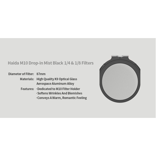 Haida M10 Drop-In Black Mist 1/8 Filter