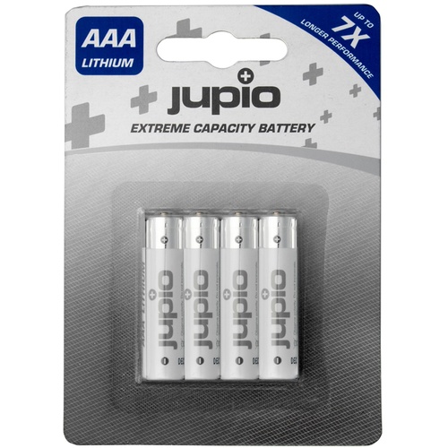 Jupio 4 x Lithium VPE-14 AAA Batteries