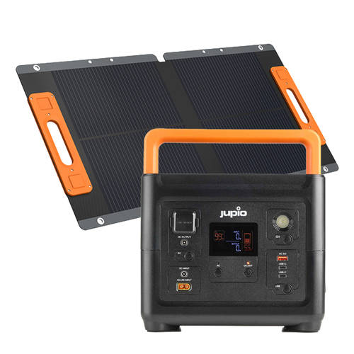 Jupio PowerBox 500 + Solar Panel 60W Combo Kit