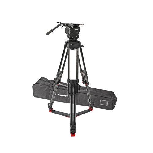 OConnor 1040 Fluid Head & 30L Tripod with Ground Spreader