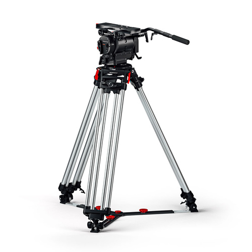 OConnor 2575E Head & Cine 150mm Bowl Tripod with Ground Spreader