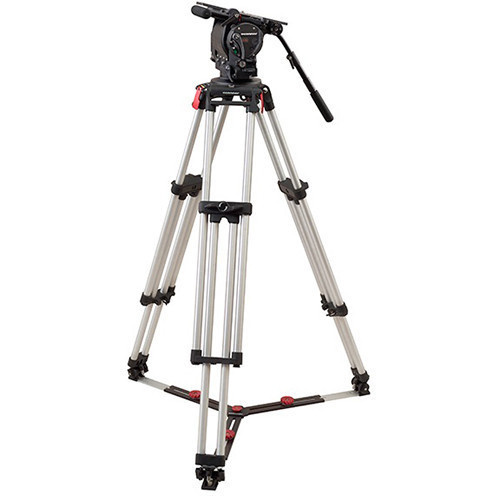 OConnor 2575E Head & Cine Mitchell Tripod with Floor Spreader