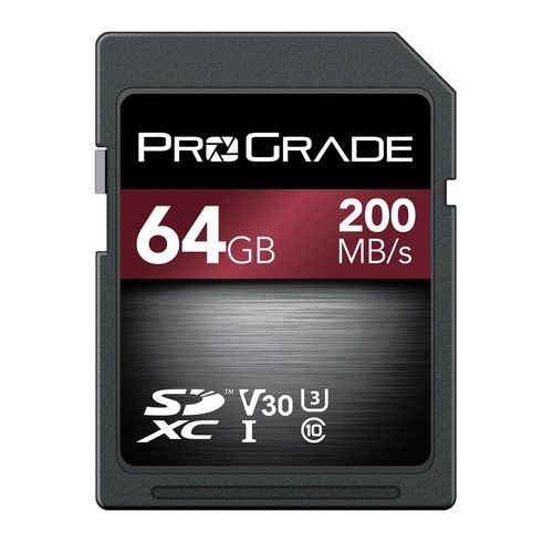 ProGrade Digital SDXC UHS-I V30 Memory Card (Strontium)
