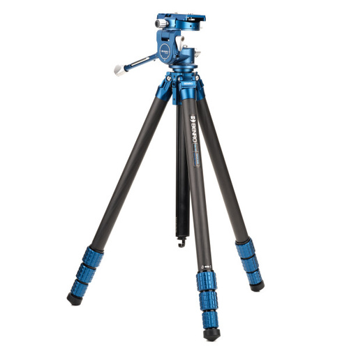 Benro SuperSlim Carbon Fibre Tripod with PHVF3 Head